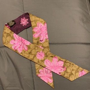 Coach Silk Head Wrap/Scarf